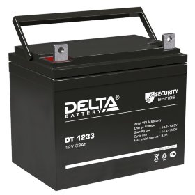 Свинцово-кислотный аккумулятор Delta DT 1233