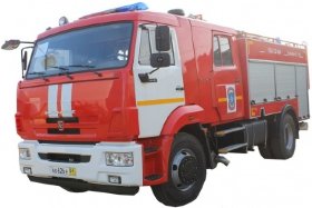 Автомобиль пожарно-спасательный АПС 2,5-40/100-4/400 (43253)